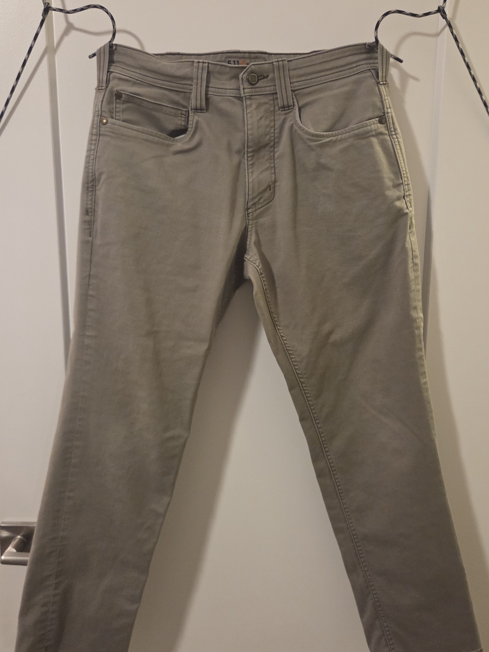 5.11 Tactical Mens Defender Flex Slim Fit Tan Jeans